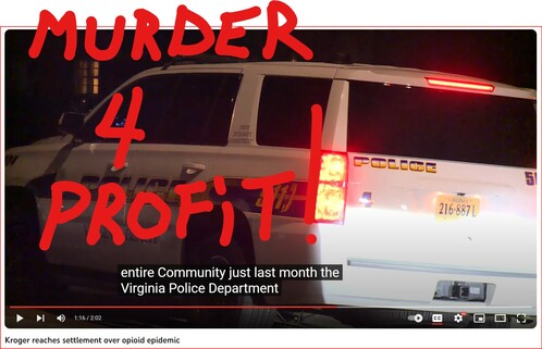 Good #Morning World | #International_Tech_News | 

💉  #Kroger #Reaches Agreement in Principle?? for Nationwide #Opioid_Settlement | AKA #DRUG_DEALERS IN #WHITE_LAB_COATS? 🥼

💊 #BOYCOTT_KROGER: YOU ARE #GUILTY BY #COMPLICITY! We have been posting online PUBLICALLY 24/7 since 2015. YOU all need to be #ARRESTED AND #THROWN IN #PRISON PRONTO! imho

💉 Listen up #Kroger and listen good! Im telling you the same as I told #PELOTON!

YOU #KILL A #CHILD OR #HUMAN_BEING IT will #NOT be #BUSINESS_AS_USUAL IN 2023, 2024, 2025 … forever..? 

~YOU GO #OUT_OF_BUSINESS! JUST LIKE #PELOTON~

🏴‍☠️ BTW TALKING OUT OF BOTH SIDE OF YOUR FACES IS DIQUSTING --just LIKE MOST LOSERS (AKA #COWARDS) resort to when they are GUILTY GUILTY GUILTY!!

Just ask JAMIE DIMON AT JP MORGAN.

SENT HIM #PACKING TOO!
#YOUR_NEXT!

You think you are ABOVE THE LAW but from where I am standing all I see is WEAK POMPOUS ASSESS who got caught with their finger in the candy jar and now TRYING TO PASS THE BUCK like the..

🐀 #WEASELS YOU REALLY ARE!! 

(CHECK #WEASEL_CLAUSES IN #CONTRACT IS #PROOF!)