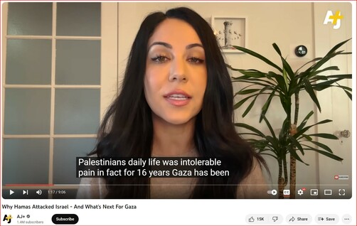 📛 DISCLAIMER: We Don't Cover the News | We Cover the 'Way' the #News is #COVERED_UP! 👿 

#Gaza 🇵🇸 #Palestine 🇮🇱 #Isreal
🇱🇷 #USA  🇨🇦 #CANADA

Why #Hamas Attacked #Israel - And What's #Next For #Gaza 

454,639 views  Oct 13, 2023

Unfortunately USA has #SUPPRESSED the #TRUTH AGAIN FOR THE #JEWS by removing many FREE PUBLIC Streams for the internet??

#EVIDENCE of Suppression HERE: https://www.newslive.com/american/al-jazeera-america.html

🥊 NEW LIVE #STREAM HERE: https://www.aljazeera.com/live  

On October 7th, Hamas launched one of the deadliest attacks on Israel in years. 

BUT #WHY? 

🍼 👶 And what does this mean for the 2.3 million people #trapped in #Gaza, often called the #LARGEST #OPEN_AIR_PRISON ON #EARTH ...

.. #FOR_CHILDREN??

2. #VIDEO HERE:
Why Hamas Attacked Israel - And What's Next For Gaza
https://youtu.be/d2PguJV7l24?feature=shared

📛 DISCLAIMER: We Don't Cover the News | We Cover the 'Way' the #News is #COVERED_UP! 👿 

JOBS FOR ALL WORLDWIDE COMING SOON!

* Software Architect (PhD) Supervisor -25 years 100K PMS hours
* EXPERT BLACK BOX TESTER
* Founder of SEO (Search Engine Optimization)
* Founder of RTB (Real Time Bidding)
* Founder of HFT (High Frequency Trading)

https://Withbrains.com/@Davidv ® (Decentralized SOCIAL Network | Signup for Early Invite);
https://TastingTraffic.net ® (#International_Tech_News);
http://JustBlameWayne.com ® (Just Blame Wayne & Post it);
http://Davidv.TV ® (Big Faith | Christianity RAW 101) are not affiliates of this provider..