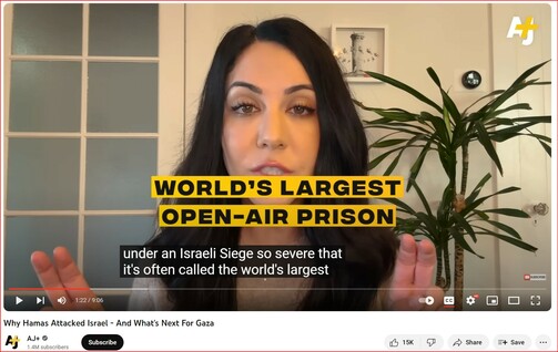 📛 DISCLAIMER: We Don't Cover the News | We Cover the 'Way' the #News is #COVERED_UP! 👿 

#Gaza 🇵🇸 #Palestine 🇮🇱 #Isreal
🇱🇷 #USA  🇨🇦 #CANADA

Why #Hamas Attacked #Israel - And What's #Next For #Gaza 

454,639 views  Oct 13, 2023

Unfortunately USA has #SUPPRESSED the #TRUTH AGAIN FOR THE #JEWS by removing many FREE PUBLIC Streams for the internet??

#EVIDENCE of Suppression HERE: https://www.newslive.com/american/al-jazeera-america.html

🥊 NEW LIVE #STREAM HERE: https://www.aljazeera.com/live  

On October 7th, Hamas launched one of the deadliest attacks on Israel in years. 

BUT #WHY? 

🍼 👶 And what does this mean for the 2.3 million people #trapped in #Gaza, often called the #LARGEST #OPEN_AIR_PRISON ON #EARTH ...

.. #FOR_CHILDREN??

2. #VIDEO HERE:
Why Hamas Attacked Israel - And What's Next For Gaza
https://youtu.be/d2PguJV7l24?feature=shared

📛 DISCLAIMER: We Don't Cover the News | We Cover the 'Way' the #News is #COVERED_UP! 👿 

JOBS FOR ALL WORLDWIDE COMING SOON!

* Software Architect (PhD) Supervisor -25 years 100K PMS hours
* EXPERT BLACK BOX TESTER
* Founder of SEO (Search Engine Optimization)
* Founder of RTB (Real Time Bidding)
* Founder of HFT (High Frequency Trading)

https://Withbrains.com/@Davidv ® (Decentralized SOCIAL Network | Signup for Early Invite);
https://TastingTraffic.net ® (#International_Tech_News);
http://JustBlameWayne.com ® (Just Blame Wayne & Post it);
http://Davidv.TV ® (Big Faith | Christianity RAW 101) are not affiliates of this provider..