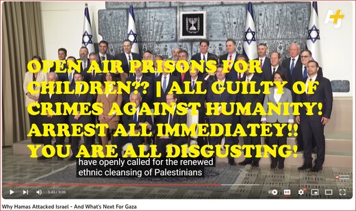 📛 DISCLAIMER: We Don't Cover the News | We Cover the 'Way' the #News is #COVERED_UP! 👿 

#Gaza 🇵🇸 #Palestine 🇮🇱 #Isreal
🇱🇷 #USA  🇨🇦 #CANADA

Why #Hamas Attacked #Israel - And What's #Next For #Gaza 

454,639 views  Oct 13, 2023

Unfortunately USA has #SUPPRESSED the #TRUTH AGAIN FOR THE #JEWS by removing many FREE PUBLIC Streams for the internet??

#EVIDENCE of Suppression HERE: https://www.newslive.com/american/al-jazeera-america.html

🥊 NEW LIVE #STREAM HERE: https://www.aljazeera.com/live  

On October 7th, Hamas launched one of the deadliest attacks on Israel in years. 

BUT #WHY? 

🍼 👶 And what does this mean for the 2.3 million people #trapped in #Gaza, often called the #LARGEST #OPEN_AIR_PRISON ON #EARTH ...

.. #FOR_CHILDREN??

2. #VIDEO HERE:
Why Hamas Attacked Israel - And What's Next For Gaza
https://youtu.be/d2PguJV7l24?feature=shared

📛 DISCLAIMER: We Don't Cover the News | We Cover the 'Way' the #News is #COVERED_UP! 👿 

JOBS FOR ALL WORLDWIDE COMING SOON!

* Software Architect (PhD) Supervisor -25 years 100K PMS hours
* EXPERT BLACK BOX TESTER
* Founder of SEO (Search Engine Optimization)
* Founder of RTB (Real Time Bidding)
* Founder of HFT (High Frequency Trading)

https://Withbrains.com/@Davidv ® (Decentralized SOCIAL Network | Signup for Early Invite);
https://TastingTraffic.net ® (#International_Tech_News);
http://JustBlameWayne.com ® (Just Blame Wayne & Post it);
http://Davidv.TV ® (Big Faith |