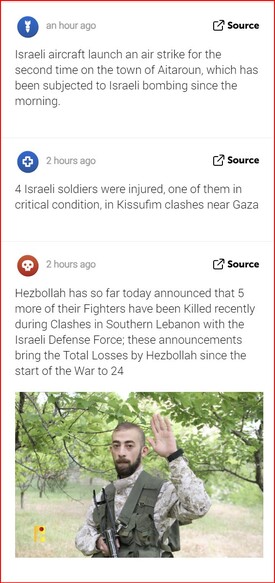 🔴 LIVE #SATTILITE COVERAGE | UPDATED AS OF OCTOBER 14, 2023 | 5:28 PM EST | 9:28 pm UTC

🇮🇱 #ISRAEL 🇵🇸 #PALESTINE #REAL_TIME (RT) #LIVE_MAP 

#ETHNIC_CLEANSING COVERAGE & UPDATES

This #WHITE_SUPREMACIST #CRIMINAL #LINDSEY_GRAHAM now calling for #PALESTINE_GENOCIDE??!

Look know further than #LINDSEY_GRAHAM for #SPEARHEADING ALL #DOMESTIC_TERRORISM!

* #LINDSEY_GRAHAM MUST BE #REMOVED FROM #OFFICE and ARRESTED!
FOR PROMOTING #WAR_CRIMES AGAINST #HUMANITY.

#PROMOTING THE #KILLING OF #INNOCENT_CHILDREN WHO ARE 50% OF THE #PALESTINE #POPULATION?

World Wide 🔴 LIVE NEWS

#Time to #Pull the #Plug on USA National News Media Stations!!