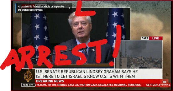 🔴 LIVE #SATTILITE COVERAGE | UPDATED AS OF OCTOBER 14, 2023 | 5:28 PM EST | 9:28 pm UTC

🇮🇱 #ISRAEL 🇵🇸 #PALESTINE #REAL_TIME (RT) #LIVE_MAP 

#ETHNIC_CLEANSING COVERAGE & UPDATES

This #WHITE_SUPREMACIST #CRIMINAL #LINDSEY_GRAHAM now calling for #PALESTINE_GENOCIDE??!

Look know further than #LINDSEY_GRAHAM for #SPEARHEADING ALL #DOMESTIC_TERRORISM!

* #LINDSEY_GRAHAM MUST BE #REMOVED FROM #OFFICE and ARRESTED!
FOR PROMOTING #WAR_CRIMES AGAINST #HUMANITY.

#PROMOTING THE #KILLING OF #INNOCENT_CHILDREN WHO ARE 50% OF THE #PALESTINE #POPULATION?

World Wide 🔴 LIVE NEWS

#Time to #Pull the #Plug on USA National News Media Stations!!