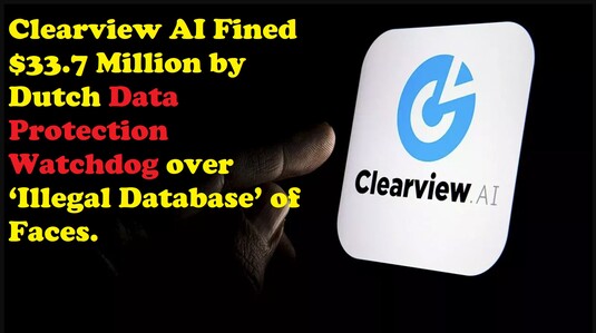 #Clearview #AI fined $33.7 #million by #Dutch #DATA_PROTECTION 🔍 watchdog over 🚔 #Illegal_Database of Faces.

THE HAGUE, #Netherlands (AP) — The Dutch data protection watchdog on Tuesday issued #facial_recognition startup Clearview AI with a fine of 30.5 million euros ($33.7 million) over its creation of what the agency called an “illegal database” of #billion of #photos of #faces.

The Netherlands’ Data Protection Agency, or #DPA, also warned Dutch companies that using Clearview’s services is also #banned.🤬 

The data agency said that 🗽 New York-based Clearview “has not objected to this decision and is therefore #unable to #appeal against the #fine.”

But in a statement emailed to The Associated Press, Clearview’s chief legal officer, #Jack_Mulcaire, said that the decision is “unlawful, devoid of due process and is unenforceable.”

The Dutch agency said that building the database and insufficiently informing people whose images appear in the database amounted to serious breaches of the European Union’s General Data Protection Regulation, or GDPR.