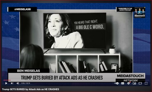 ♀️ The #C WORD? #Trump GETS BURIED ⚰️ by Attack Ads as HE CRASHES 💥  | Nov 5, 2024

#THANKYOU_LADIES! ♀️

#MeidasTouch host Ben Meiselas reports on the final #attack_ads of the #presidential race that are ♀️ #crushing Donald #Trump. 

https://youtu.be/lF74PehPzGw

📛 DISCLAIMER: We Cover the 'Way' the #News is #COVERED_UP! 👿 

🔴 The #Next #Global_Superpower Isn't Who You #Think 🧠  

WHO is TastingTraffic.com? | The NEW DIGITAL GLOBAL ORDER | NO NATIONALITY LEFT BEHIND | COMING SOON! 🌐 🌏 🌍 🌎 🗺️ 

🔴 The Next #Global_Superpower Isn't Who You Think 🧠 https://youtu.be/uiUPD-z9DTg

~Give a Man a Gun 🔫, HE Will Rob a Bank 🏦 ; Give a Man a Bank; HE Will Rob the World~ #JP_MORGAN
🌏 🌍 🌎

~Give a Man a Gun HE Will Rob a Bank; Give a #GOOD_MAN a Bank; HE Will #SOLVE_WORLD_HUNGER~ #TASTINGTRAFFIC_LLC
🥓 🍞 🌶️ 🐟 🥑 🍗 🍊 🍕 🍉 🌽 🍐 🍈 🍑 🍅 🍟 😋

💼 JOBS FOR ALL = UNLIMITED OPPORTUNITIES FOR ALL GLOBALLY!

https://youtu.be/uiUPD-z9DTg

💼 JOBS FOR ALL = #UNLIMITED #OPPORTUNITIES FOR #ALL #GLOBALLY!

* JOBS FOR ALL #GLOBALLY! 
* #WORK_FROM_HOME
* BE YOU #OWN_BOSS.
* #SIGN YOUR OWN #PAYCHECKS!
* WORK YOUR OWN #HOURS 
* MAKE IN EXCESS OF 300K PER #MONTH NET! 🤑 💰 👍 
* #UNLIMITED_OPPORTUNITIES 🤑 

DavidV: 25 YEARS 24/7 Experience:

* Software Architect (PhD) Supervisor -25 years 300K PMS 

